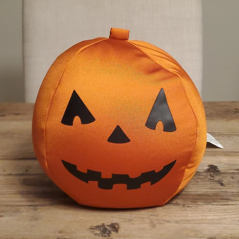 Target Halloween jack-o-lantern toss pillow